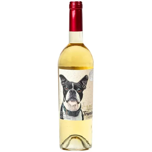 Вино Cotnar Dogs Smile Traminer біле напівсухе 12%, 0,75л