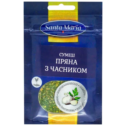 Приправа Santa Maria Пряна з часником 35г