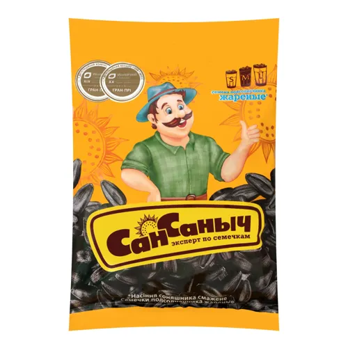 Насіння соняшника смажені СанСанич м/у 80г