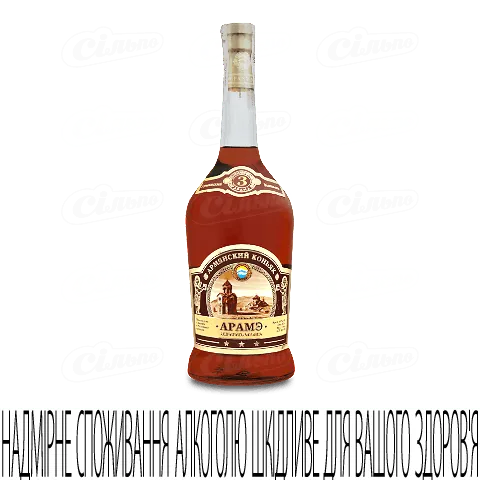 Бренді Arame вірменський 3 зірки, 0,7л
