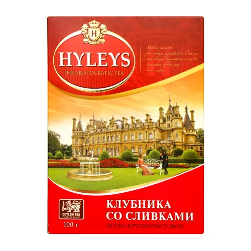 Чай Хейлис Клубника зі сливками 100г