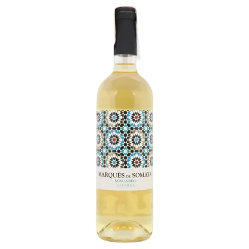 Вино Marques de Somaya Macabeo біле сухе 13% 0,75л