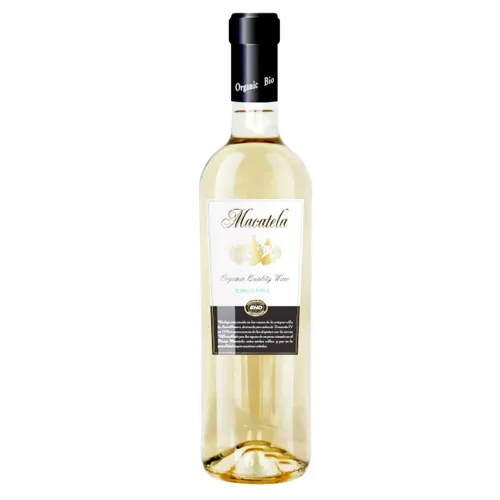 Вино Macatela Airen Organic біле сухе 11,5% 0,75л