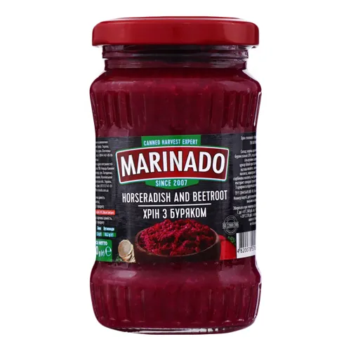 Хрін з буряком Маринадо с/б 170г