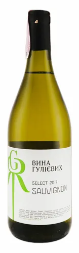 Вино 0.7л 11.7% біле сухе Sauvignon Вина Гулієвих