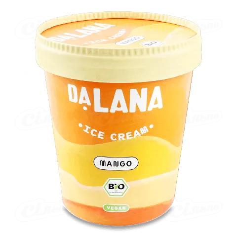 Морозиво Dalana з ароматом манго веганське, 300г