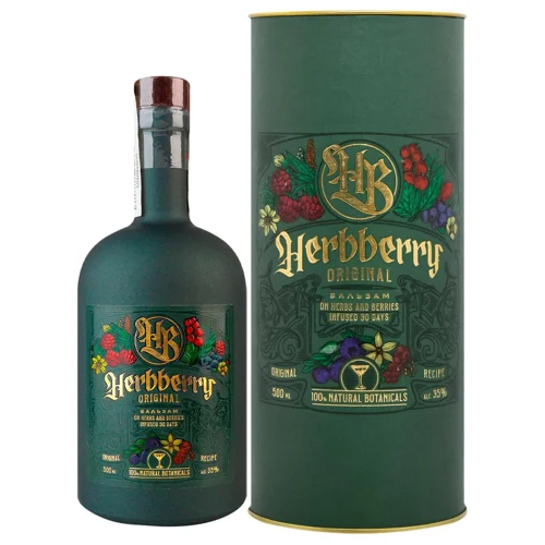 Бальзам Herbberry Gift Pack Оригінал 35% 0,5л