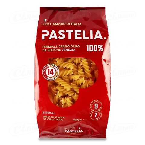 Макаронні вироби Pastelia спіралі 400г