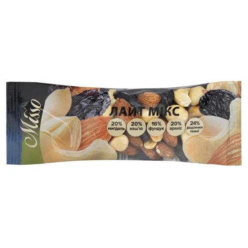 Асорті фруктово-горіхове Misso Лайт мікс 40г