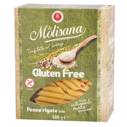 Макарони La Molisana Пенне рігате №20 без глютену 400г