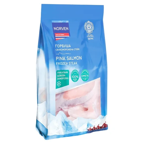 Горбуша стейк Norven свіжоморожена
