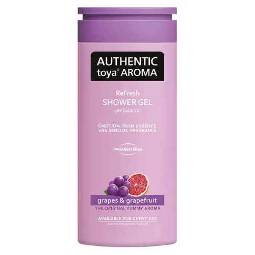 Гель для душу Authentic Toya Aroma Виноград та Грейпфрут 400мл