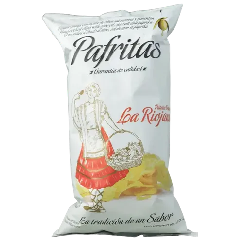 Чіпси картопляні Pafritas Ріоха з копченою паприкою, 140г