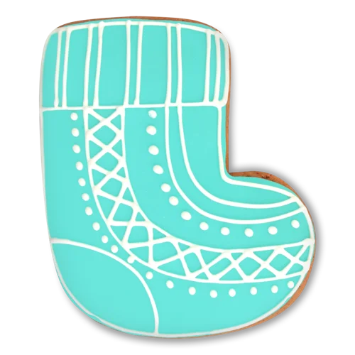 Пряник Сувенірний Чобіт В'язаний СмакоТая, в/ґ, 60г