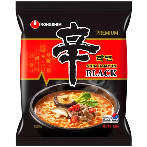 Локшина Nongshim Shin Ramyun Black 130г