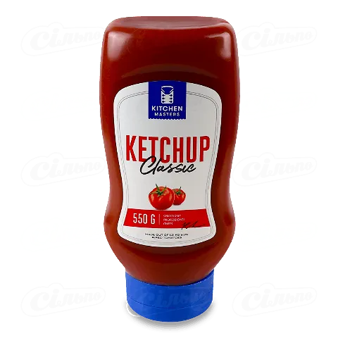 Кетчуп Kitchen Masters класичний, 550г