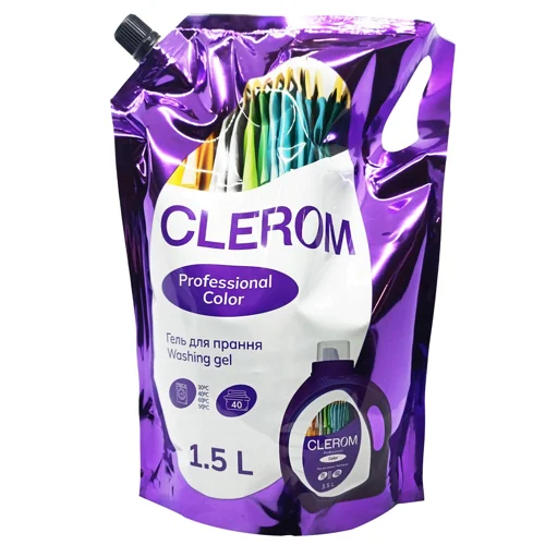 Гель для прання Clerom Professional Color 1,5л