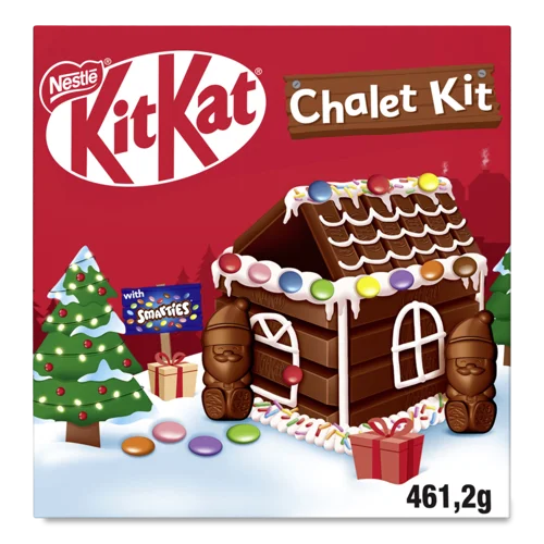 Набір Кондитерських Виробів Chalet Kit Kit Kat&Smarties, Картонна Упаковка, 461.2 г