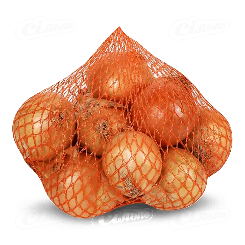 Цибуля жовта ріпчаста фасована, 1кг
