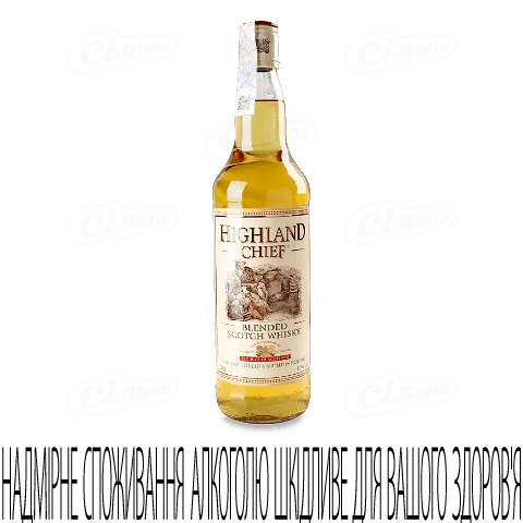 Віскі Highland Chief 3 роки 40% 0,7 л