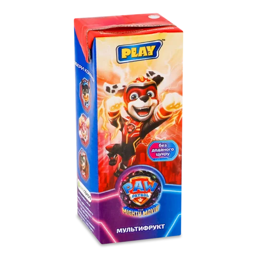 Сік Мультифрукт Відновлений Неосвітлений Пастеризований, т/п 200мл