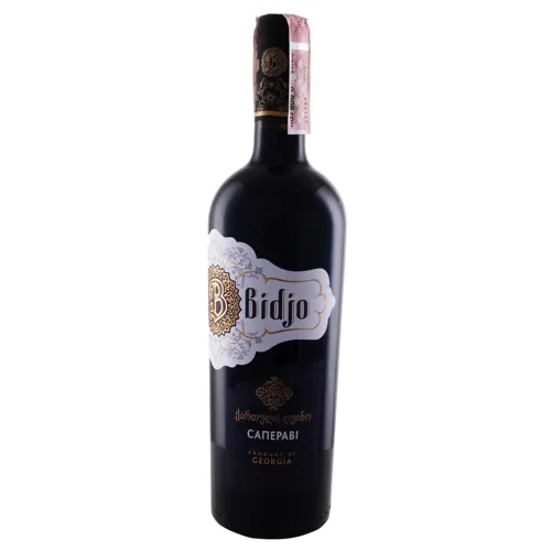 Вино 0.75л 11-14% червоне сухе Сапераві Bidjo пл