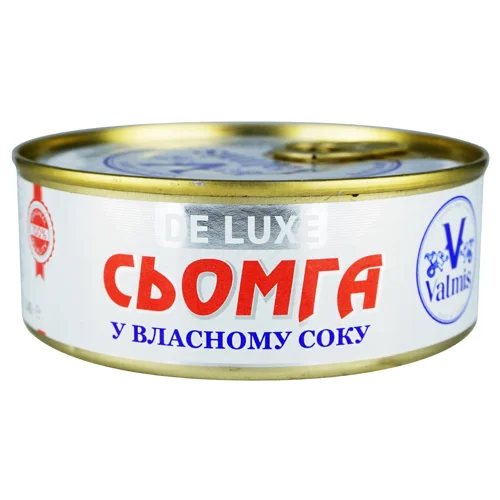 Сьомга Valmis De Luxe у власному соку 240г