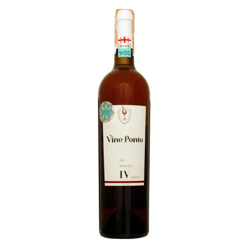 Вино 0.75л 13% біле сухе Kisi Vine Ponto пл