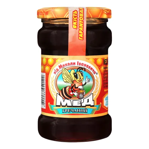 Мед гречаний від Миколи Івановича с/б 400г
