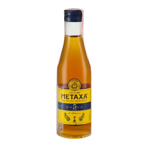 Напій алкогольний 5 stars Metaxa 0.05л 38%