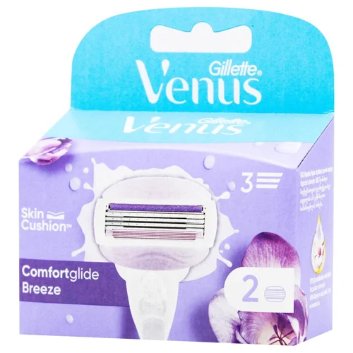 Картриджи для гоління Venus Breeze змінні 2шт