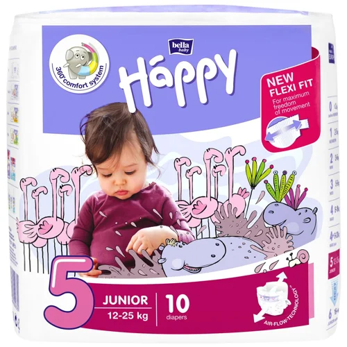 Підгузки Happy Junior 12-25кг 10шт