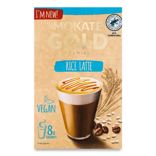 Кавовий Напій Веган Капучино Рисове В/ґ, 112 г (8*14 г)