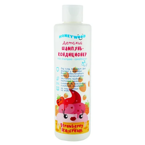 Шампунь-кондиціонер Honeywood Strawberry Ice-cream дитячий 250мл