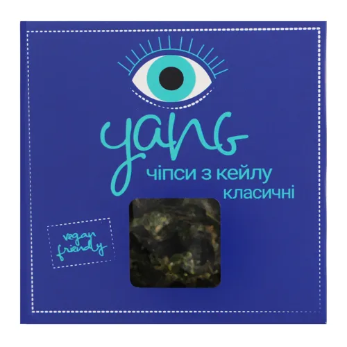 Чіпси з кейлу класичні Yang к/у 40г