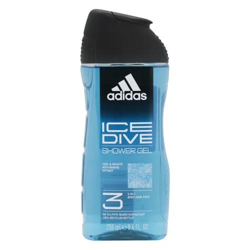 Гель для душу Adidas Ice Drive 3в1 250мл