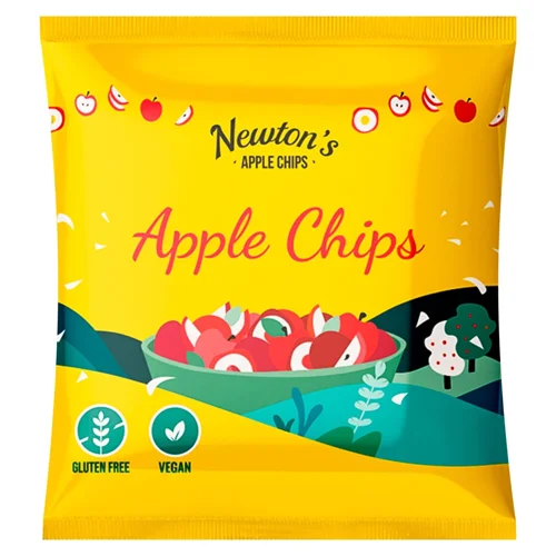 Чипси Newton's яблучні класичні 50г