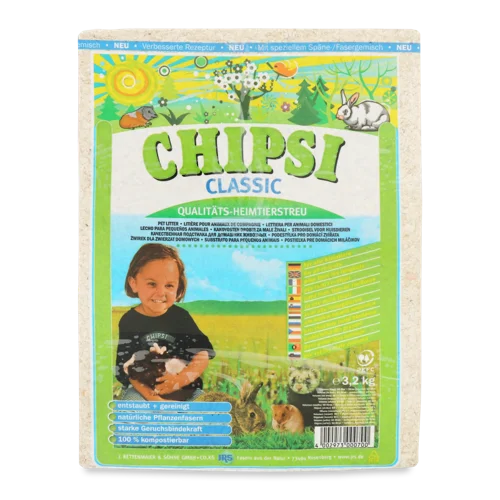 Наповнювач Для Туалету Для Гризунів Classic Chipsi В/ґ 3.2кг