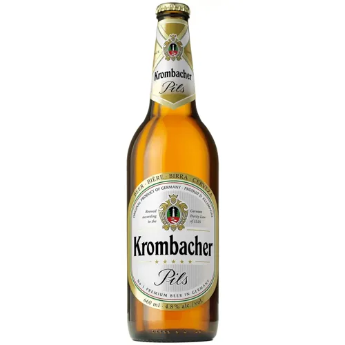 Пиво Krombacher, 0,66л