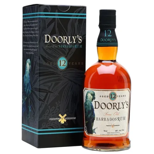Ром Doorly's 12 років витримки Gold 0,7л 43% у подарунковій упаковці
