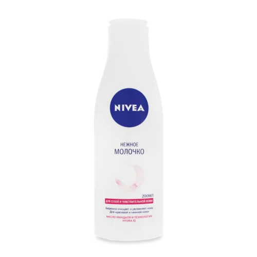 Молочко Для Обличчя Ніжне Очищувальне Nivea, 200мл