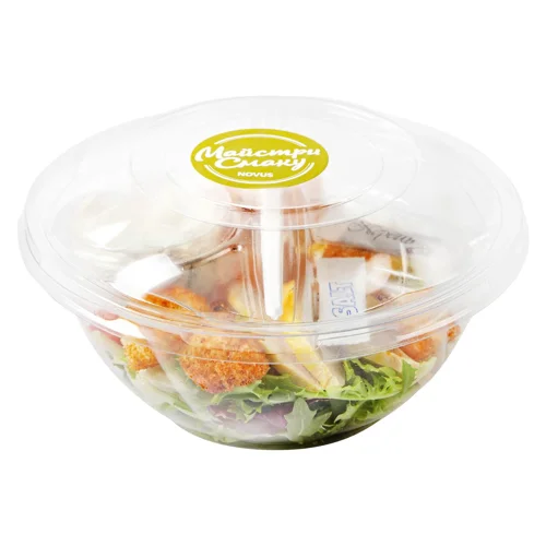 Салат з запеченим курячим філе 225г