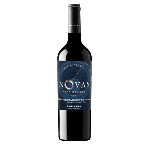 Вино Emiliana Novas Carmenere-Cabernet Sauvignon червоне сухе 14% 0,75л