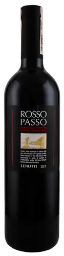Вино 0.75л 12.5% червоне напівсухе Rosso Passo Lenotti пл