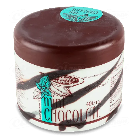 Морозиво Gel'Amo! молочне «Шоколад та м'ята» 5,3%, 400г