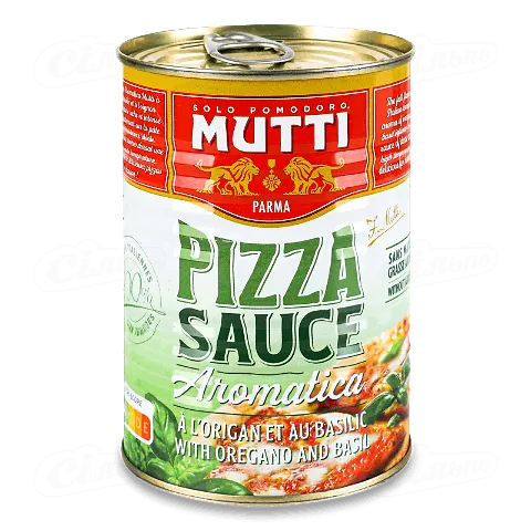 Соус томатний Mutti для піци пряний, 400г