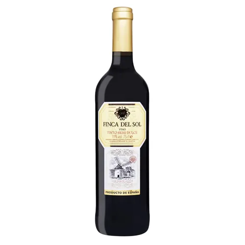Вино Finca Del Sol Tinto Напівсолодке червоне 13% 0,75л