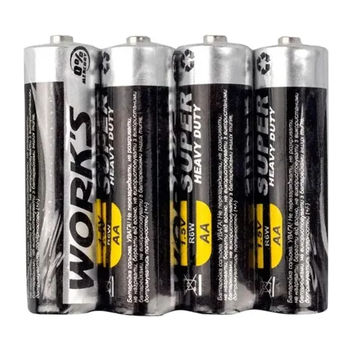 Батарейка Work's Heavy Duty AA 4шт