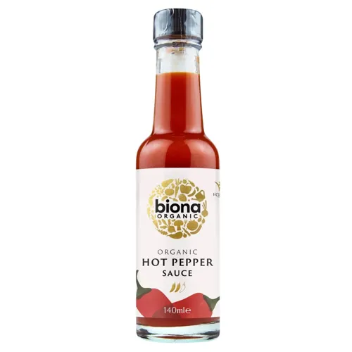 Соус Biona Organic гострий з червоного перцю 140мл
