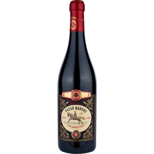 Вино Paololeo Passo Barone Rosso, червоне, сухе, 0,75л